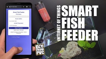 Pemberi Pakan Ikan Otomatis Canggih! | IOT Fish Feeder with Web Server Application | DIY Fish Feeder