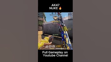 ak47 nuke  #codm #rankednuke #assaultrifle #nukeplayers #callofduty #cod #nukegameplay #codmobile
