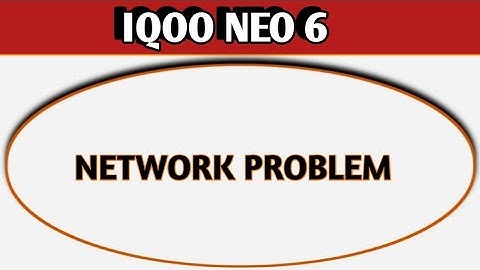 How to fix network problem in IQOO Neo 6, how to fix network problem in IQOO Neo 6