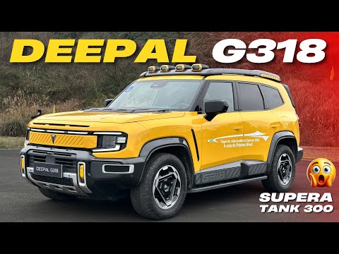 DEEPAL G318 - SUV supera TANK 300 e com 1.200km autonomia!