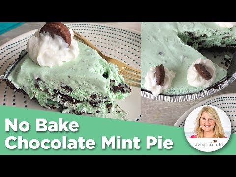 Chocolate Mint Pie | Easy No Bake Dessert Recipe