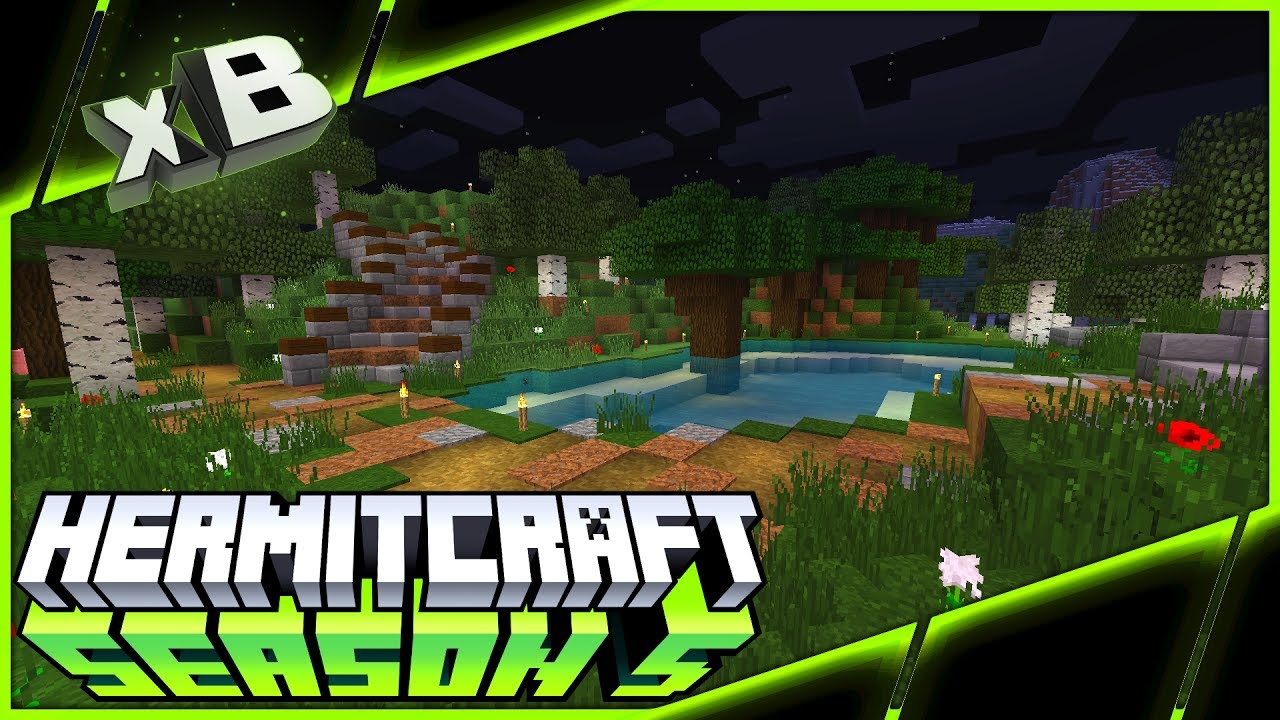 lets play a little game FOREST PATH! :: HermitCraft Season 5 :: Ep 40