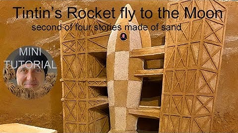 TINTIN’S ROCKET 🚀 FLIES TO THE MOON ( second video of four stories )