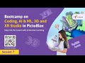 Session 9: Bootcamp on AI and Coding in PictoBlox | Computer Vision | Classes 9 to 12