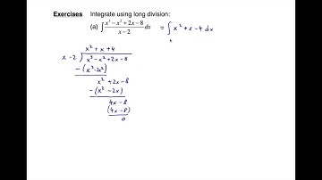 Integration by long division