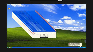 Windows Xp error parody (PowerPoint made)