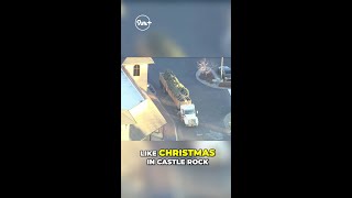 Christmas tree arrives in Castle Rock