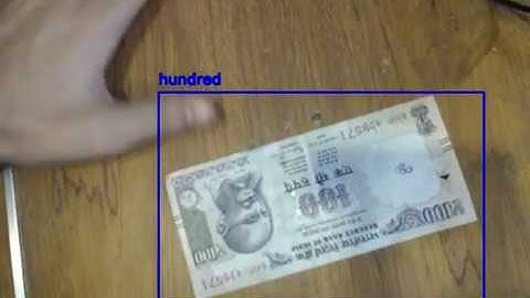 Currency Notes Detection