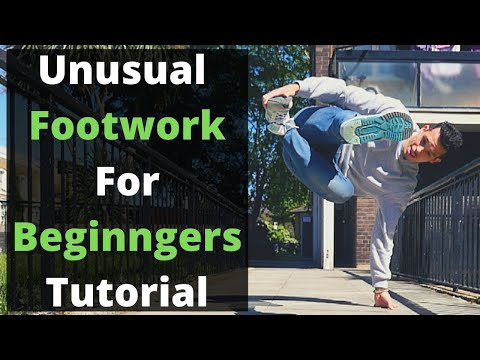 Unusual Beginners Footwork Steps Tutorial | Bboy Tutorial | How to Breakdance | Footwork Basics