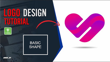 coreldraw for beginners - How to make Gradient Logo #arex_id #logodesign Best Tutorial