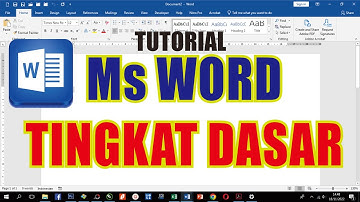 Belajar Microsoft Word Lengkap untuk Pemula sampai Mahir Vol#1