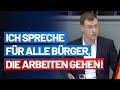 Ich spreche für alle Bürger, die noch arbeiten gehen! Jan Wenzel Schmidt - AfD-Fraktion im Bundestag