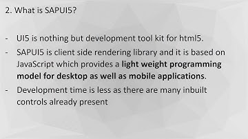 SAP Fiori/Ui5 Interview Questions Part 1 || sap web ide || Interview Questions
