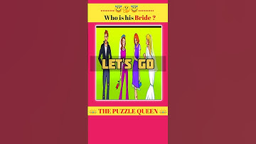 🤔 Who Is His Bride? #riddles #logicalpuzzles