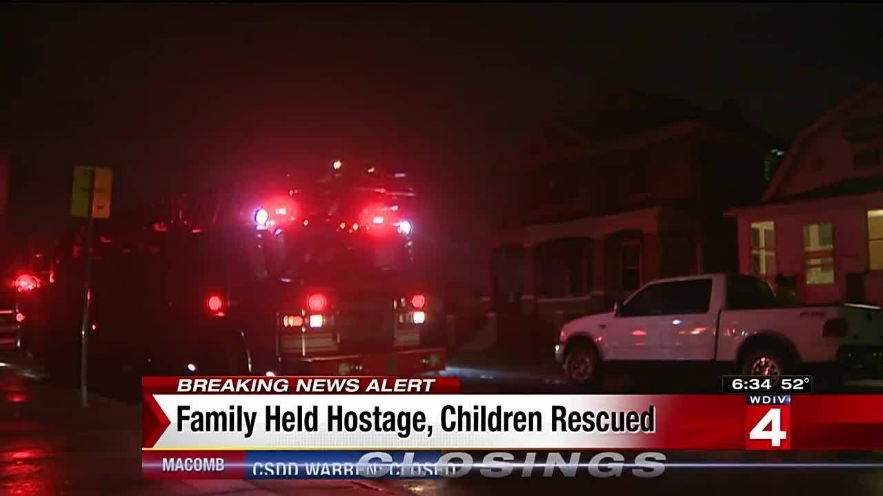 Family held hostage, children rescued