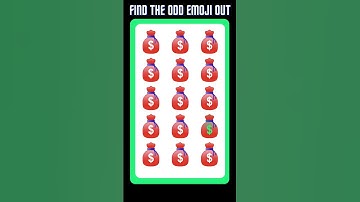 Find the Odd emoji out||Memory test challenge #viral #shorts