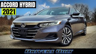 2021 Honda Accord Hybrid - Benchmark Sedan with 48 MPG!