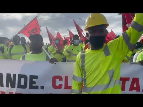 Continúan manifestando en Panamá las organizaciones populares