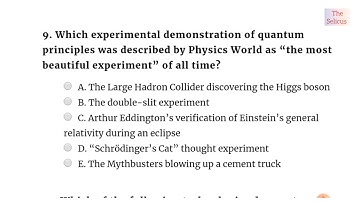 15 Questions 4 Min Quantum Mechanics Quiz #2 With Explanations The Selicus