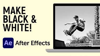 How to Make a Video Clip Black and White in Adobe After Effects How to Make a Video Clip Black and White in Adobe After Effects
