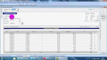 A022 Customer Payment - SQL Accounting Software
