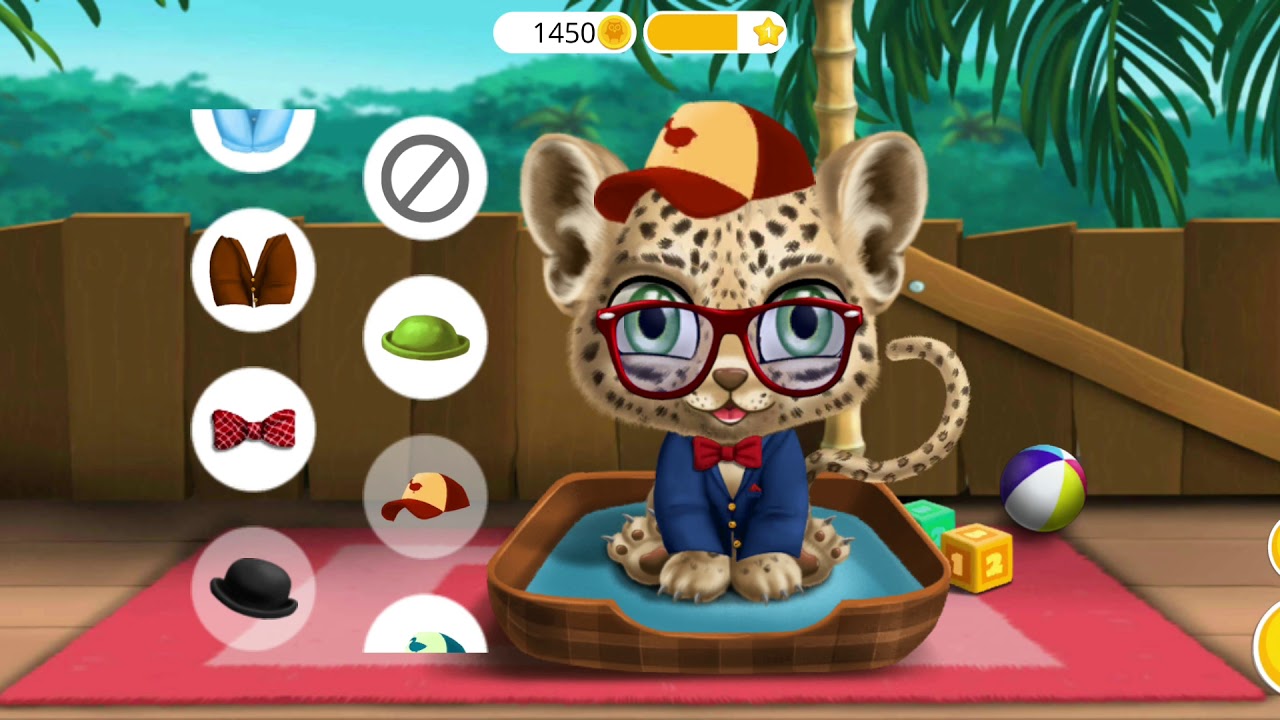 Baby Jungle Animal Hair Salon Pet Style Make Over Fun Games Animals