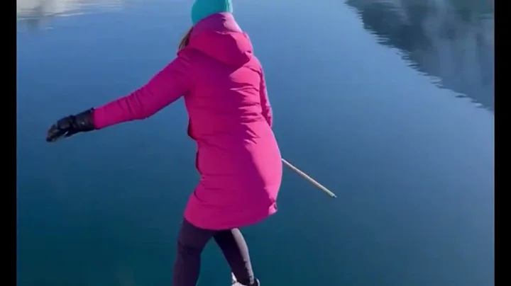 ⛸️ Dancing on Ice Beneath the Mountains