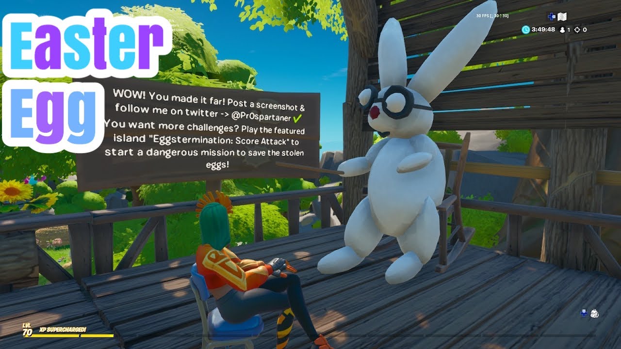 AN EASTER EGG HUNT? *NEW* Easter Fortnite Creative Hub Secrets
