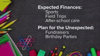 Resetting your family budget: Preparing for all the back-to-school costs