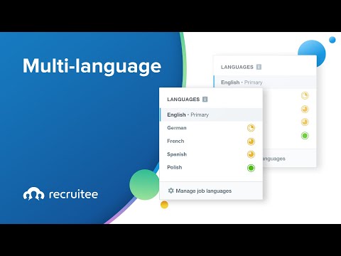 Multi-language: Expanding your careers site to more languages