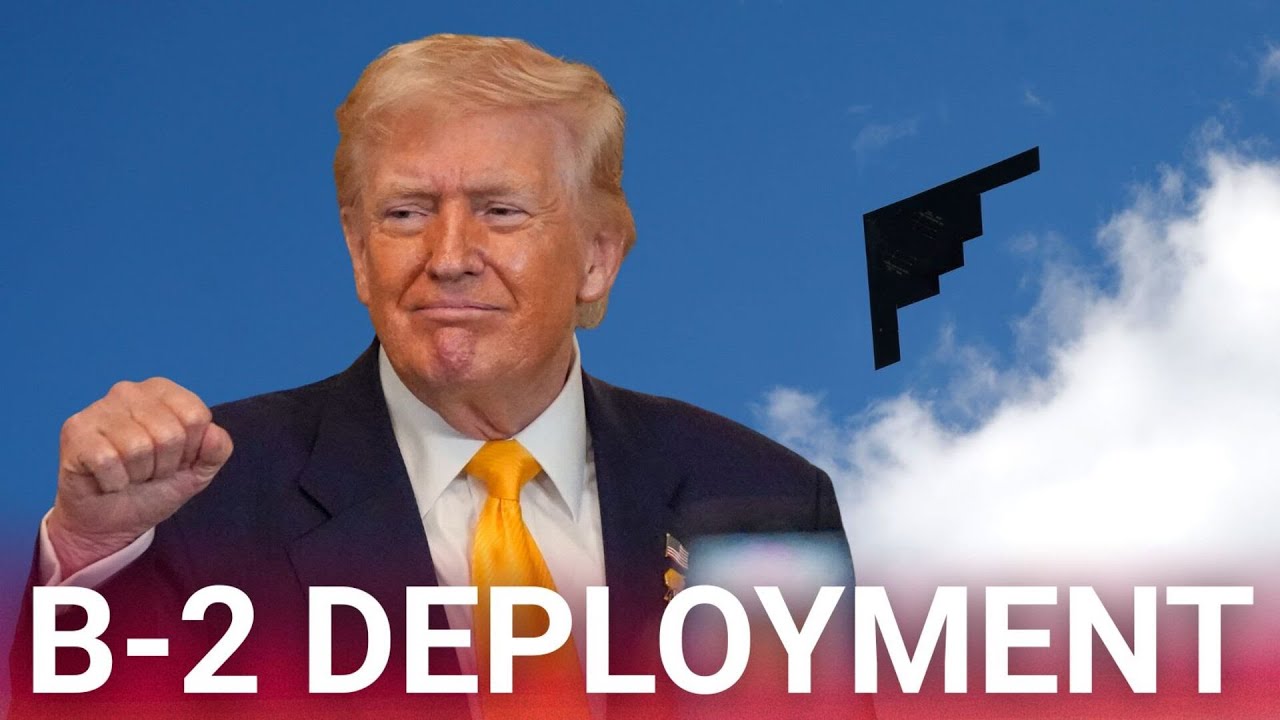 Donald Trump escalates pressure on Iran as stealth bombers deploy to UK bases