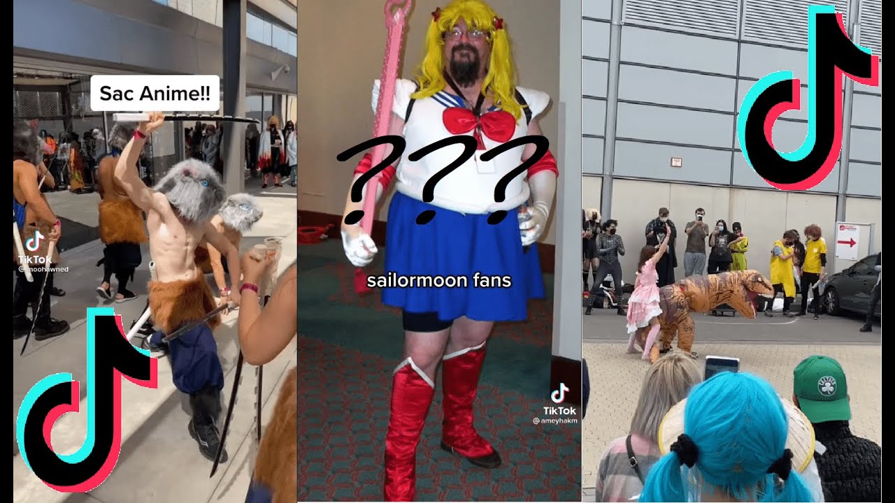 Anime Convention On Tik Tok || Tik Tok Compilation