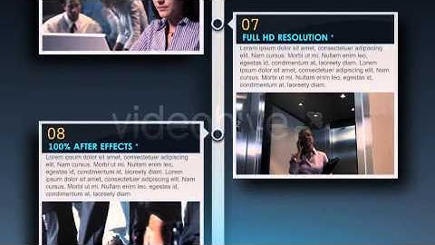 Free After Effects Template 02 - Business Wall - Corporate Presentation
