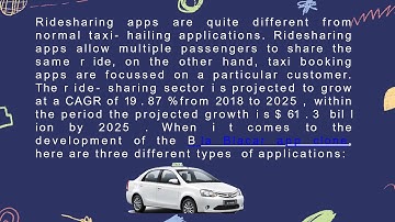 How does a Ridesharing app like BlaBlacar prove to be a prospective sector