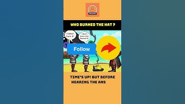 Who burned the hat???||| #quiz #riddles #quizquiz #quiztime #games #quizzes #puzzle #riddlejourney