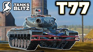 T77 - ЛУЧШИЙ ПРЕМ ТЯЖ 8 УРОВНЯ?! | Обзор Tanks Blitz