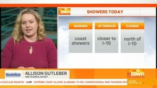 Showers Flood Advisory Wednesday in Houston