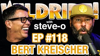 Bert Kreischer Chooses Work Over His Family!  SteveO's Wild Ride! Ep #118