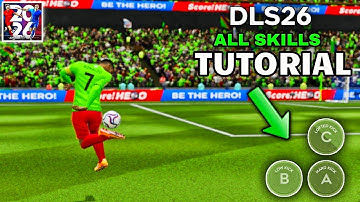 DLS 26 | All Skills Tutorial | Basic To Advanced | Dream League Soccer 2026