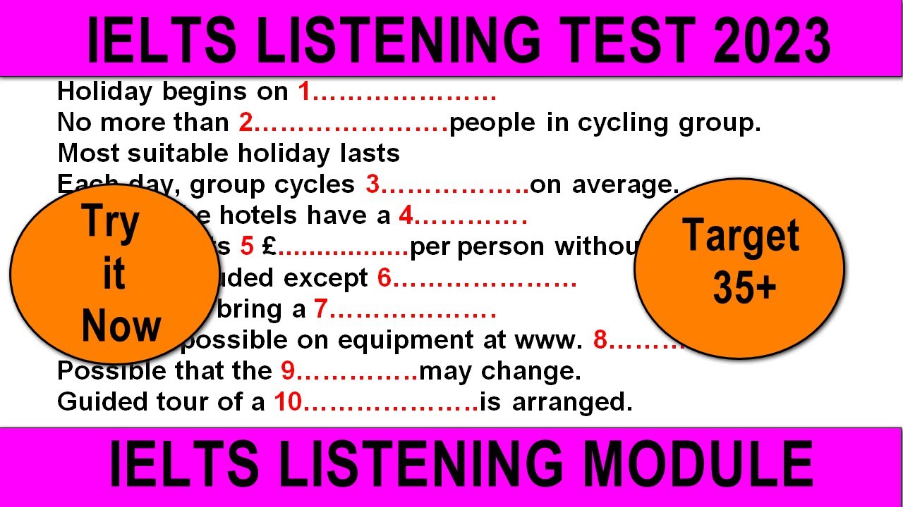 IELTS LISTENING Practice Test 2023 with ANSWERS [Real Exam Simulation Test 13]