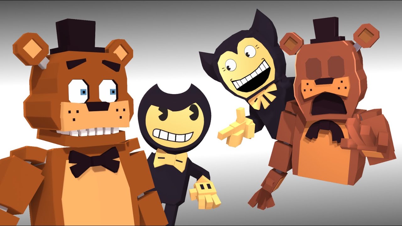 Anemaniac FNAF Mix Animated , Freddy New Design