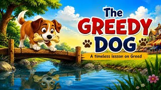 The Greedy Dog 🐶 | Short Moral Story for Children | Kids Bedtime Stories