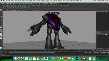 3D Timelapse: Robot Modeling process - Autodesk Maya