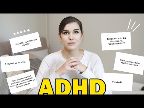 Video: Millaista On Elää Päivä ADHD: N Kanssa