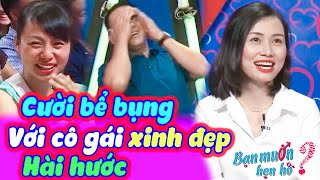 Trường quay cười bể bụng cô gái Nghệ An hài hước tìm chồng làm Quyền Linh Té Ghế | Bạn Muốn Hẹn Hò