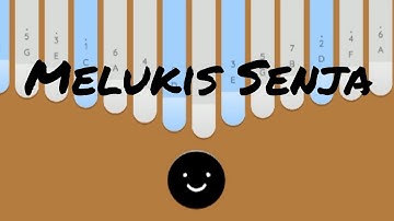 Kalimba Melukis Senja - Budi Doremi || Easy Tabs Keylimba Apps