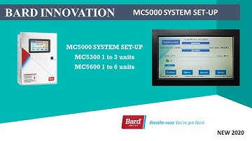 Bard MC5300 / MC5600 Series Lead/Lag Controller Set-Up