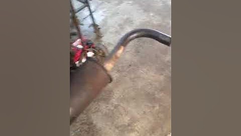 VW Type 4 motor 1800cc Bench Run