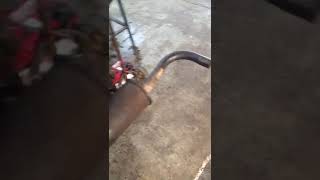 VW Type 4 motor 1800cc Bench Run