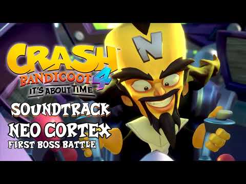 Crash Bandicoot 4 It S About Time Dr Neo Cortex 1st Boss Battle Soundtrack